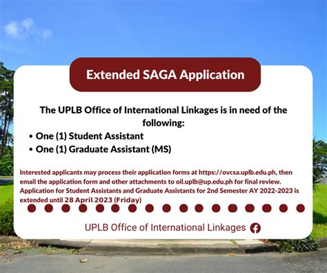 Extended SAGA Application .